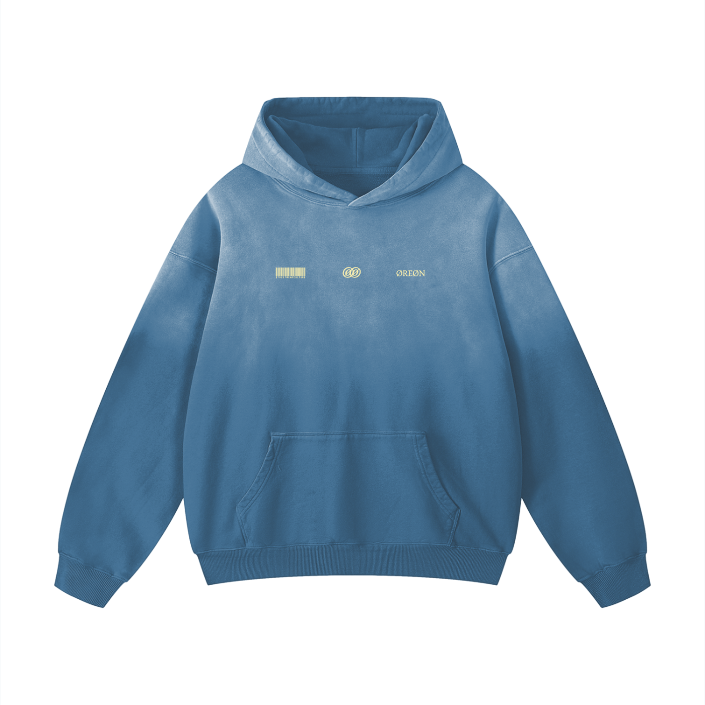 SIGN ØREØN SUNFADE OVERSIZED HOODIE