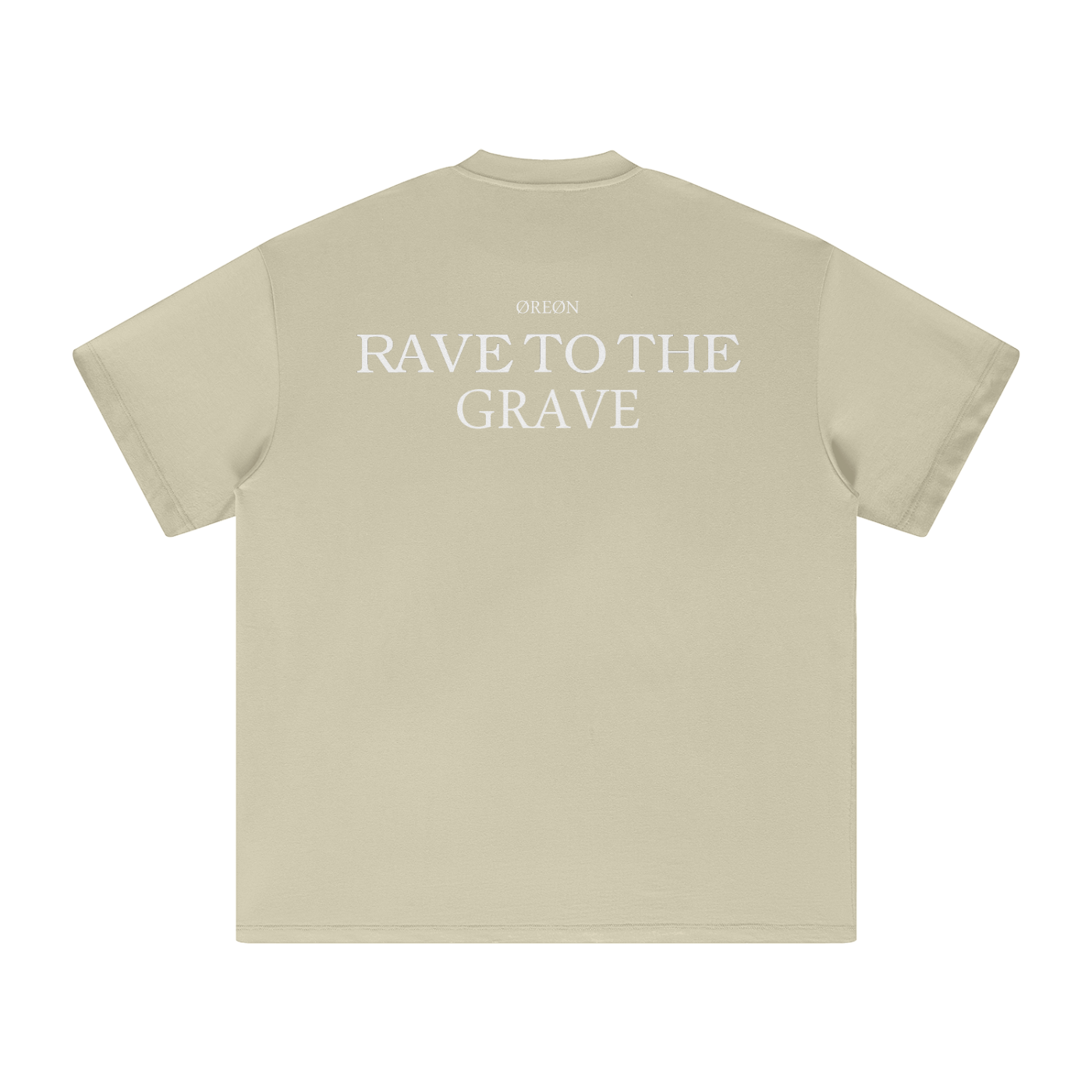 RAVE TO THE GRAVE OVERSIZED T-SHIRT