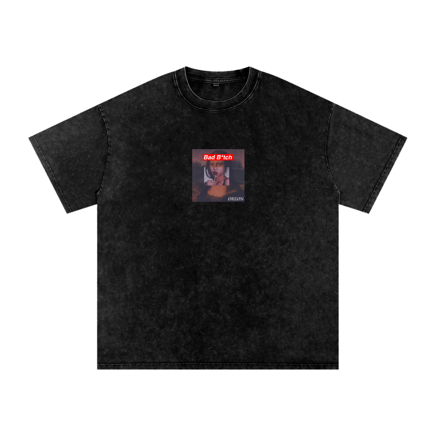 BAD B*TCH WASHED OVERSIZED T-SHIRT