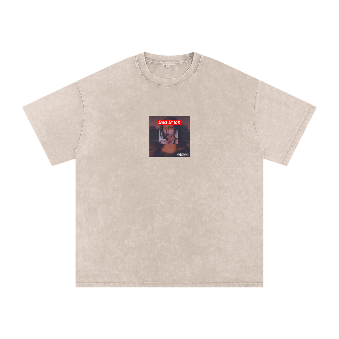 BAD B*TCH WASHED OVERSIZED T-SHIRT