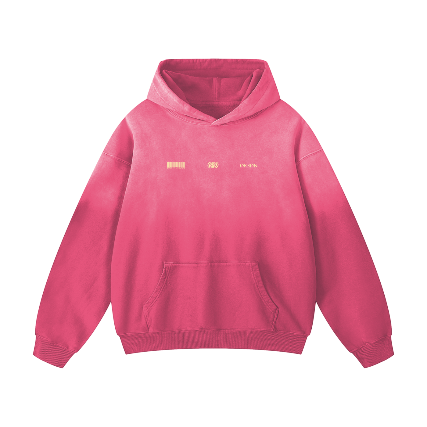 SIGN ØREØN SUNFADE OVERSIZED HOODIE