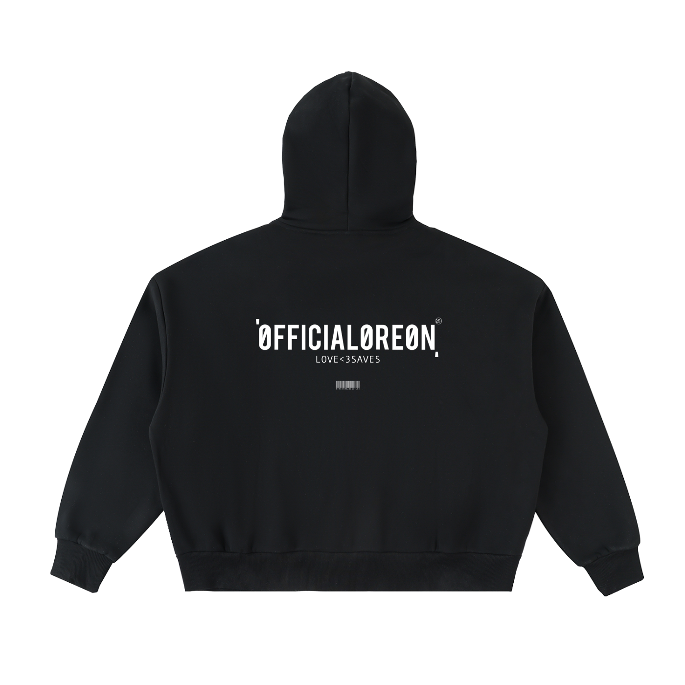 ØFFICIALØREØN FULL ZIP BOXY HOODIE