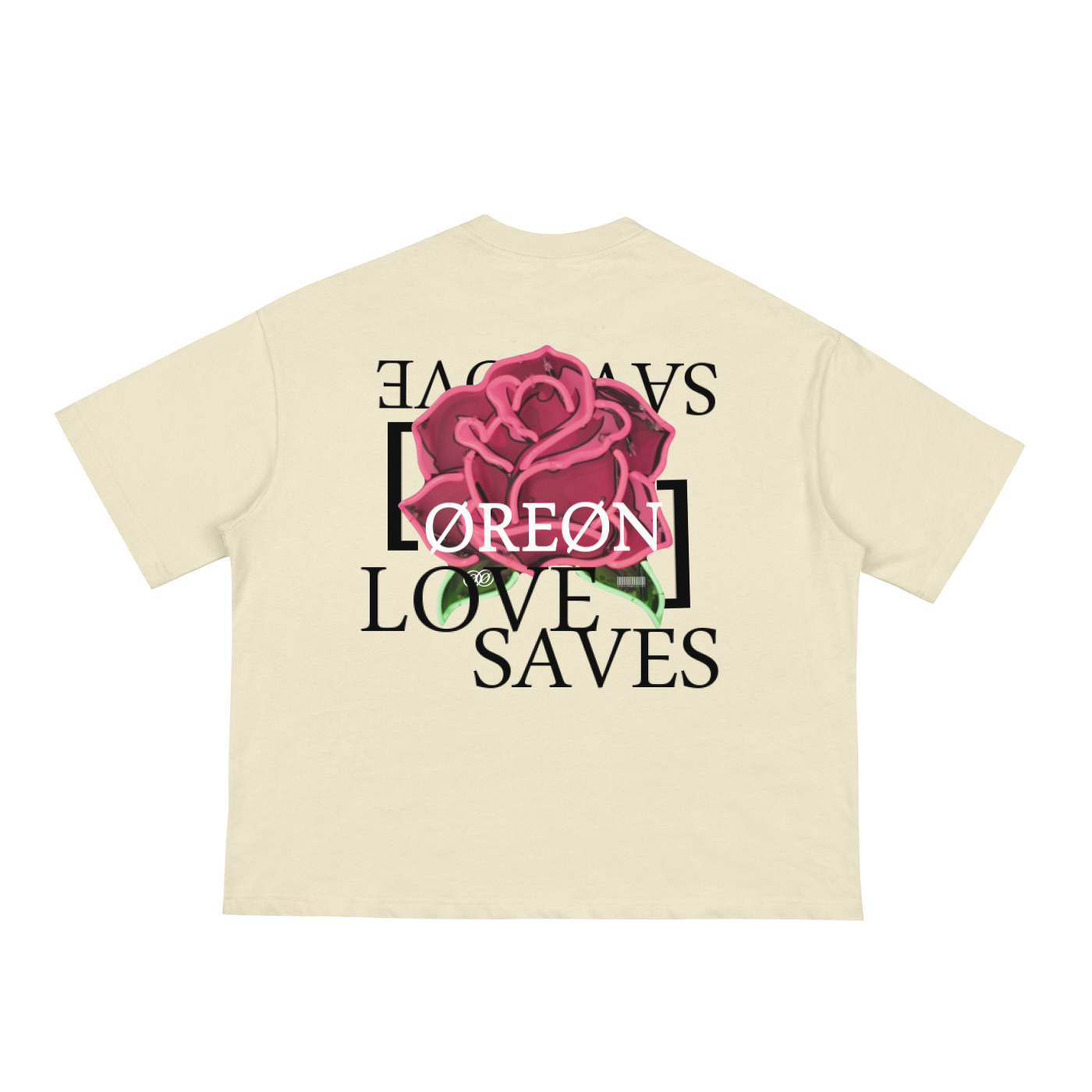LOVE ROSE ICONIC BOXY T-SHIRT