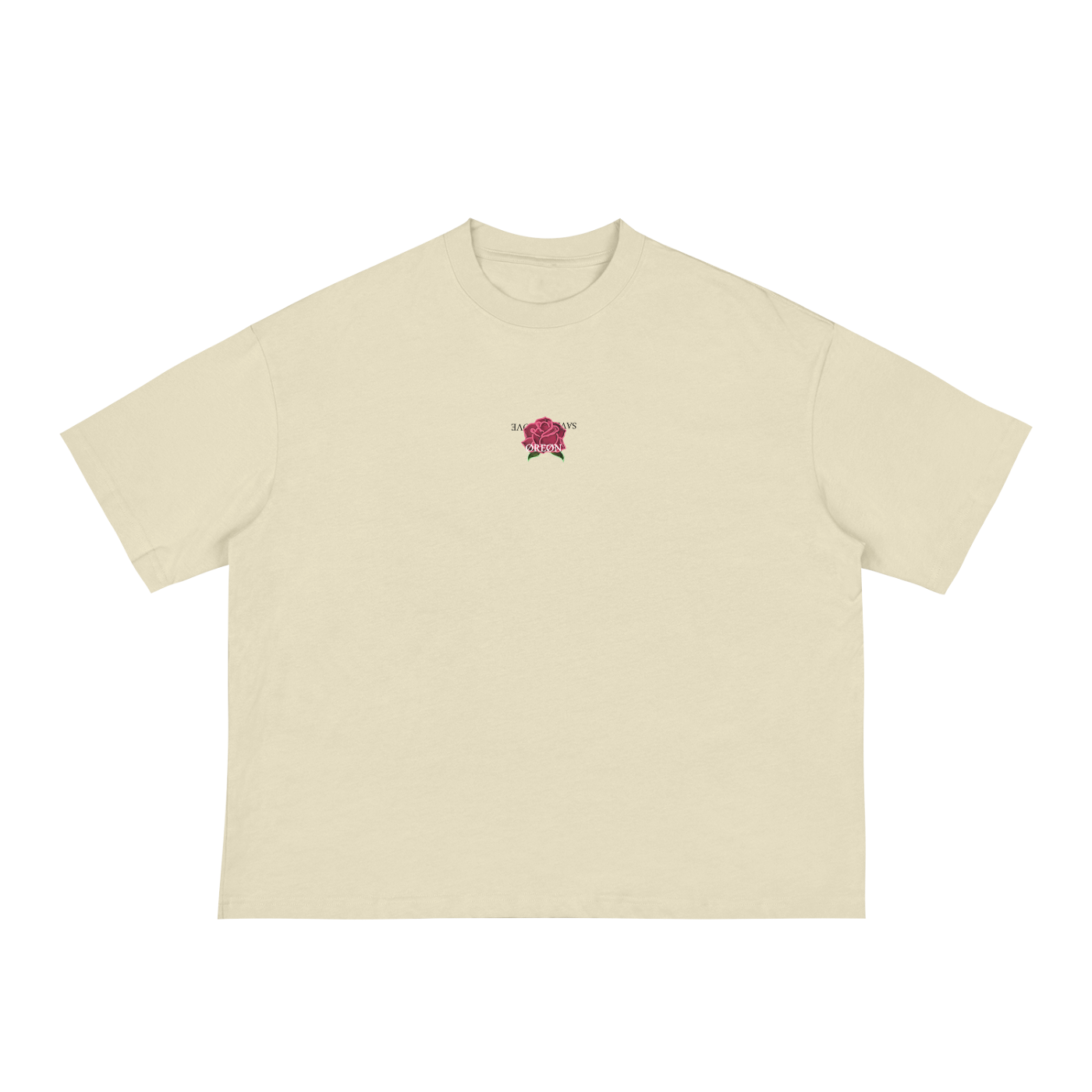 LOVE ROSE ICONIC BOXY T-SHIRT