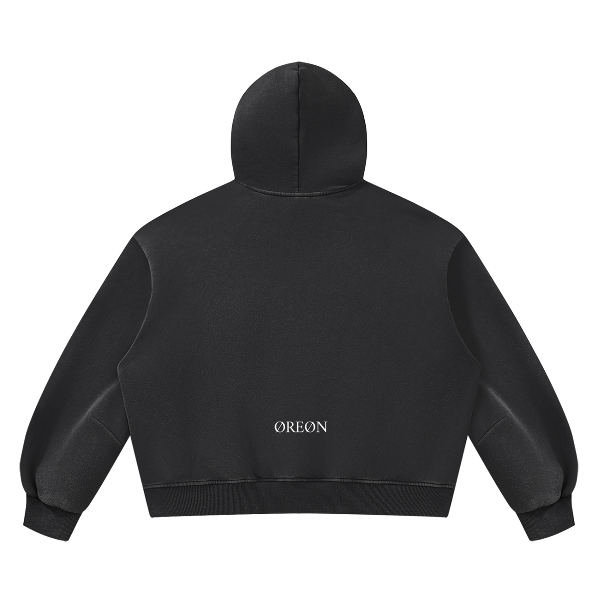 Unisex Vintage Wash Boxy Fleece Hoodie