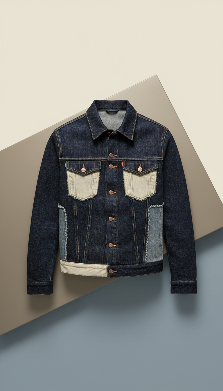 Japanese Denim Statement Jacket