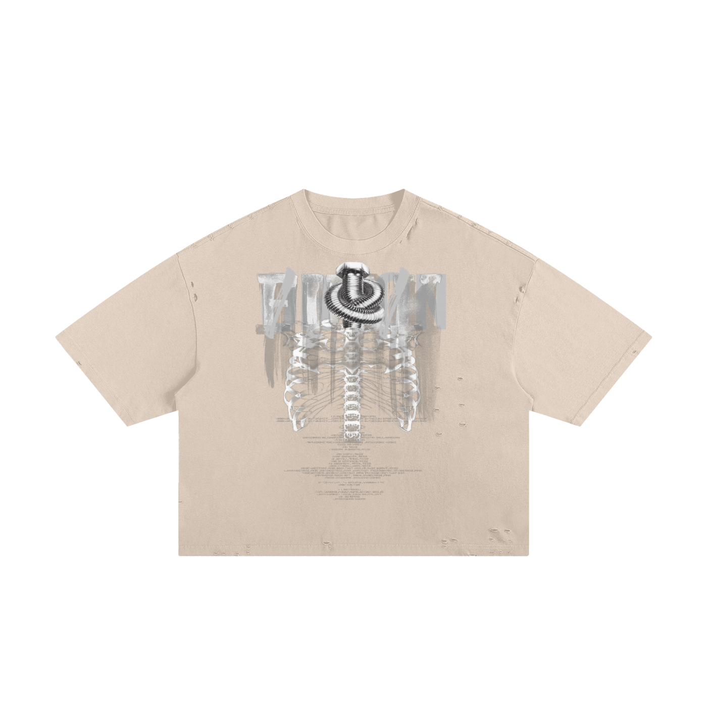 ICONIC SKELE BOXY T-SHIRT