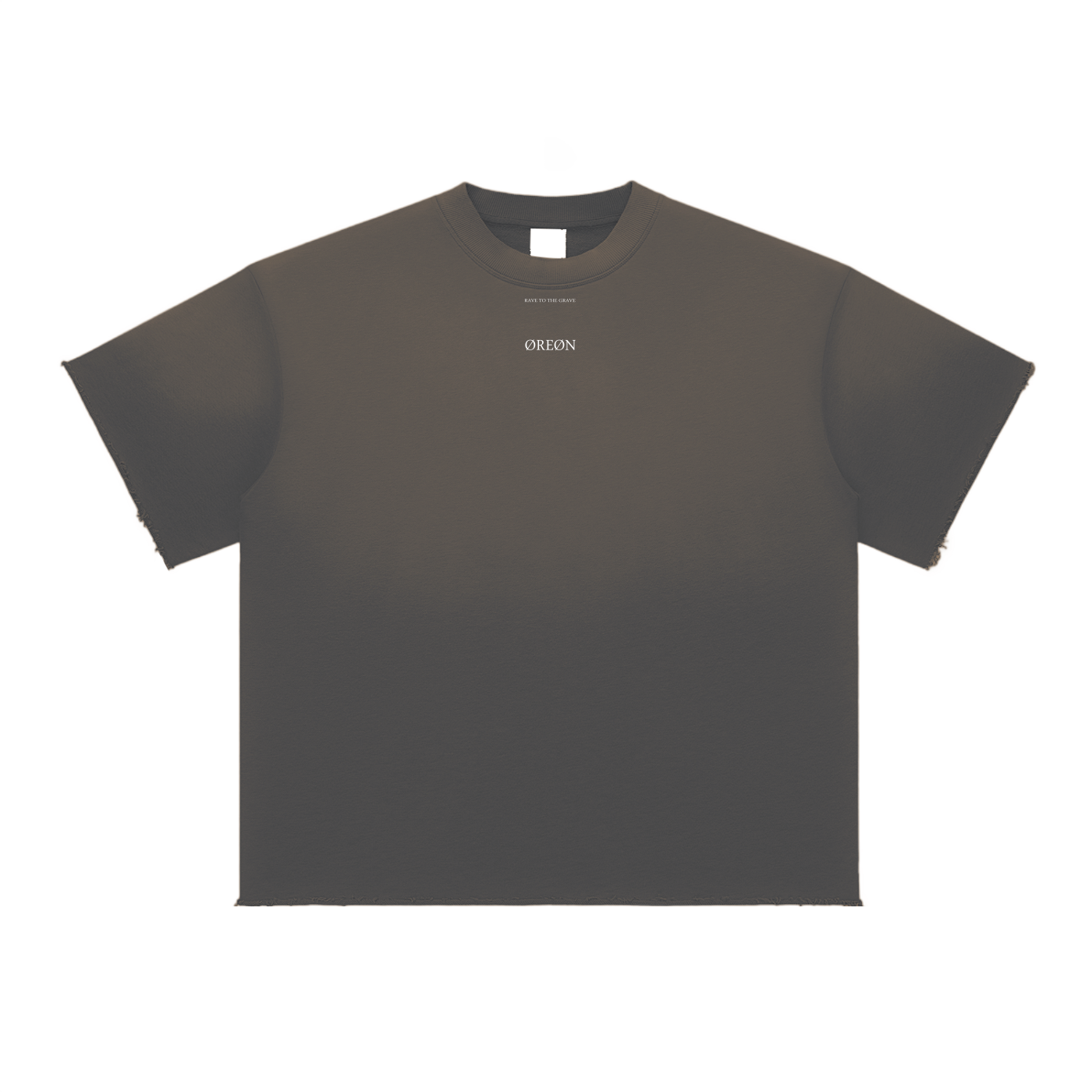 RTTG CROSS RAW EDGE T-SHIRT