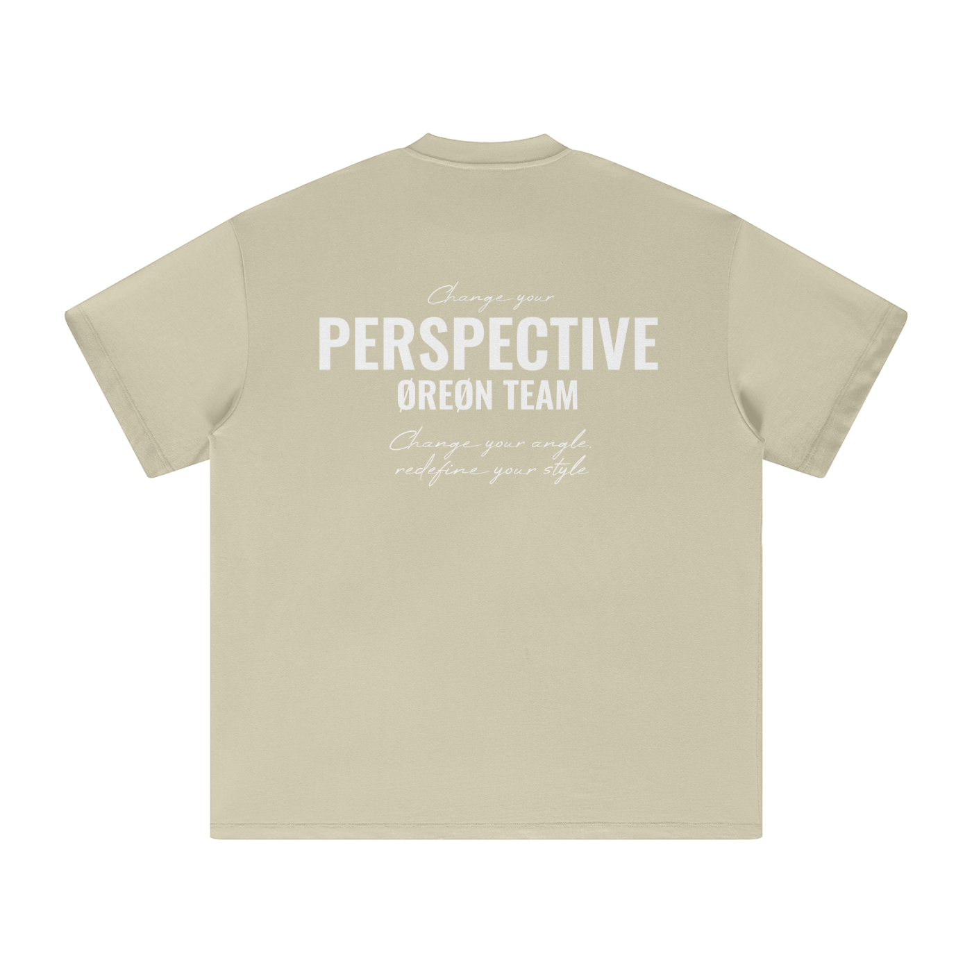 PERSPECTIVE OVERSIZED T-SHIRT