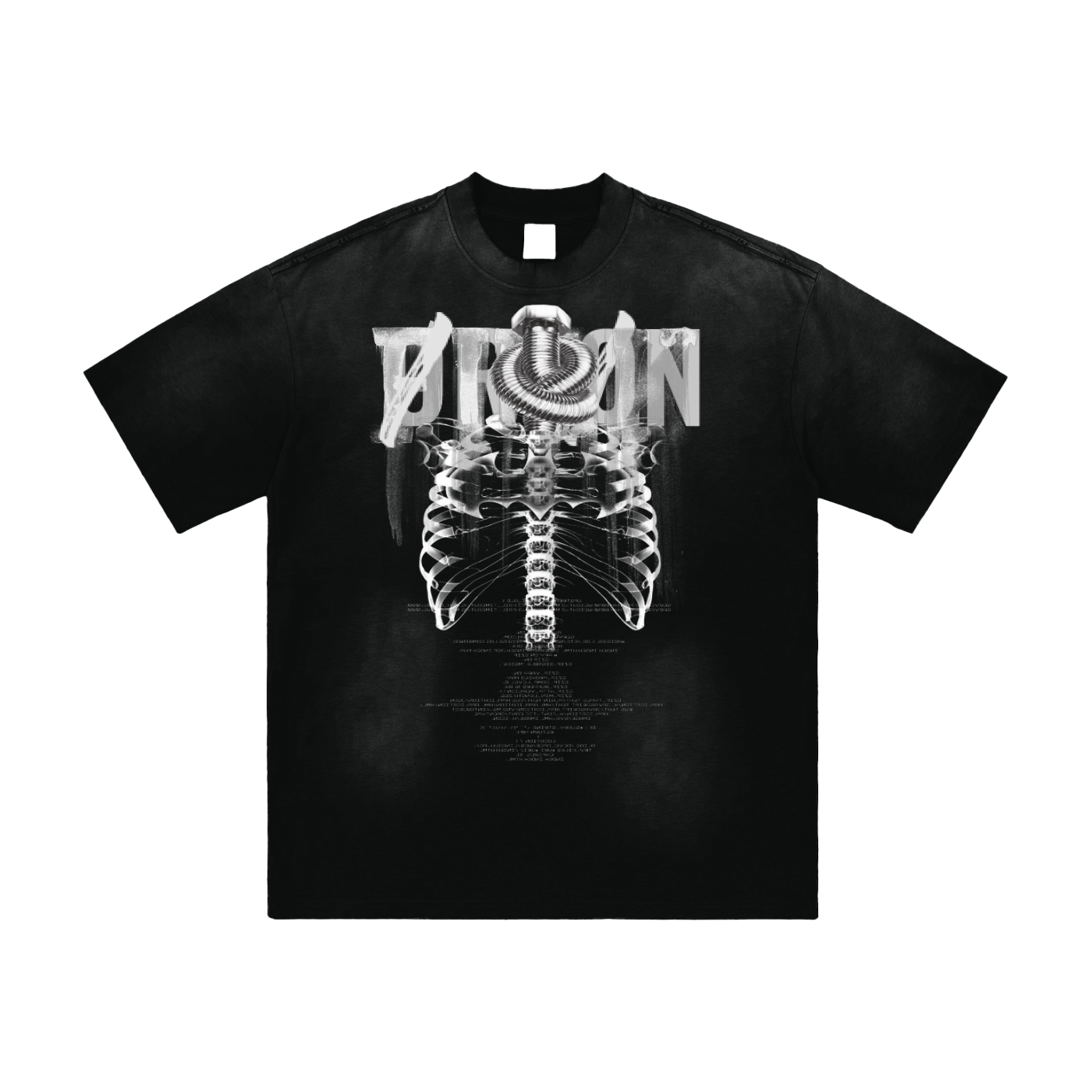 SKELETON VINTAGE SUNFADE T-SHIRT