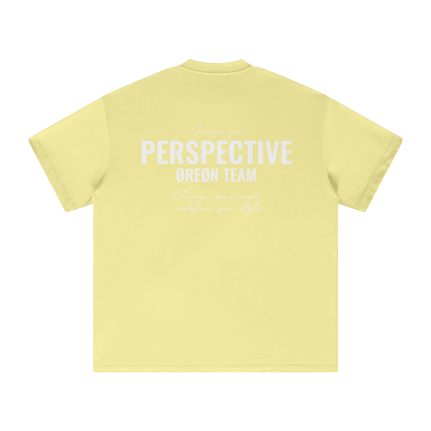 PERSPECTIVE OVERSIZED T-SHIRT