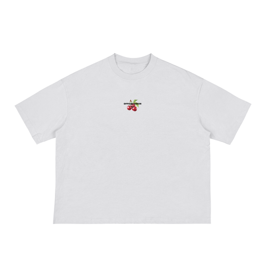 LOVE SAVES CHERRY BOXY T-SHIRT