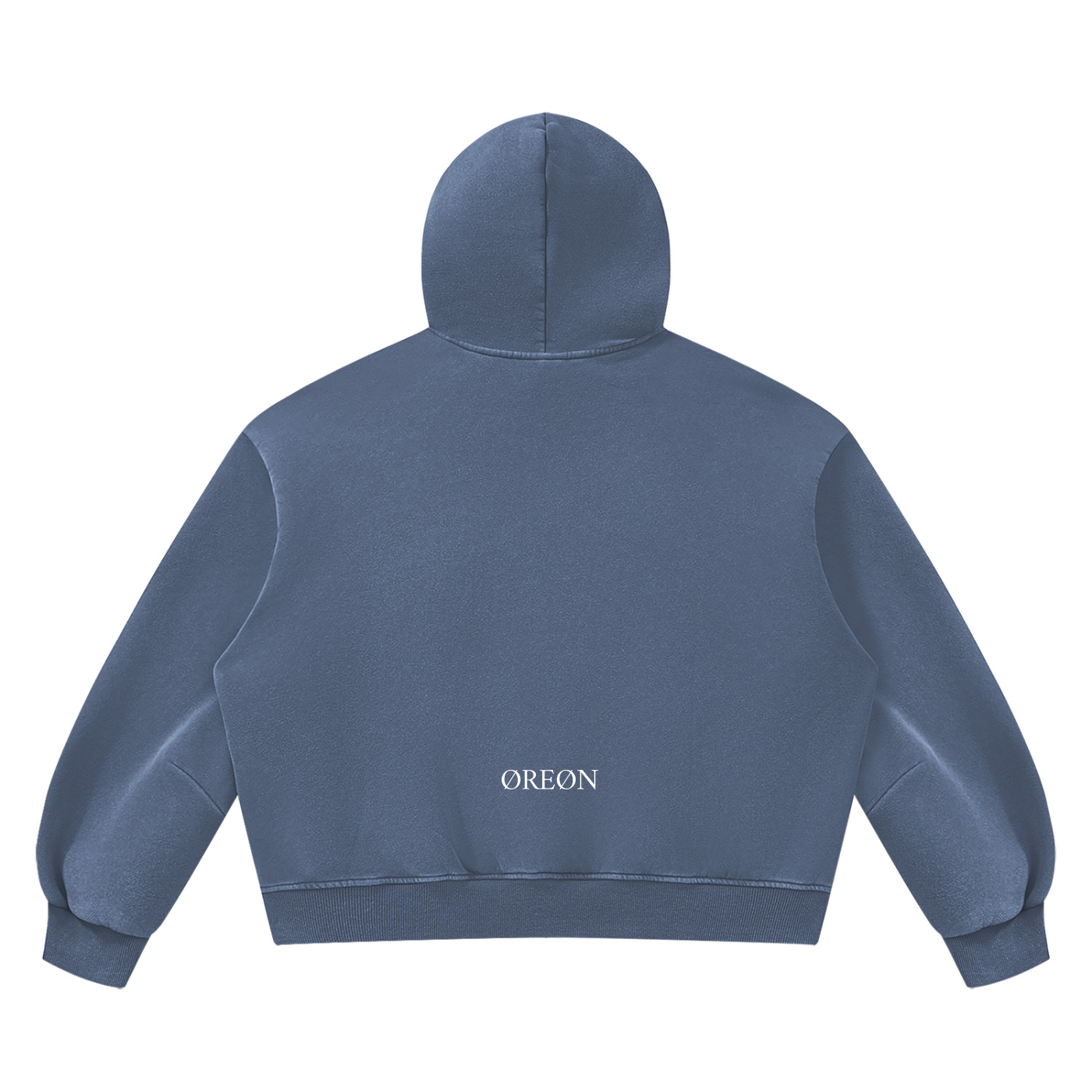 Unisex Vintage Wash Boxy Fleece Hoodie