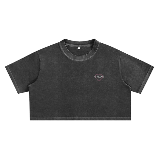 CROSS VINTAGE CROP TOP