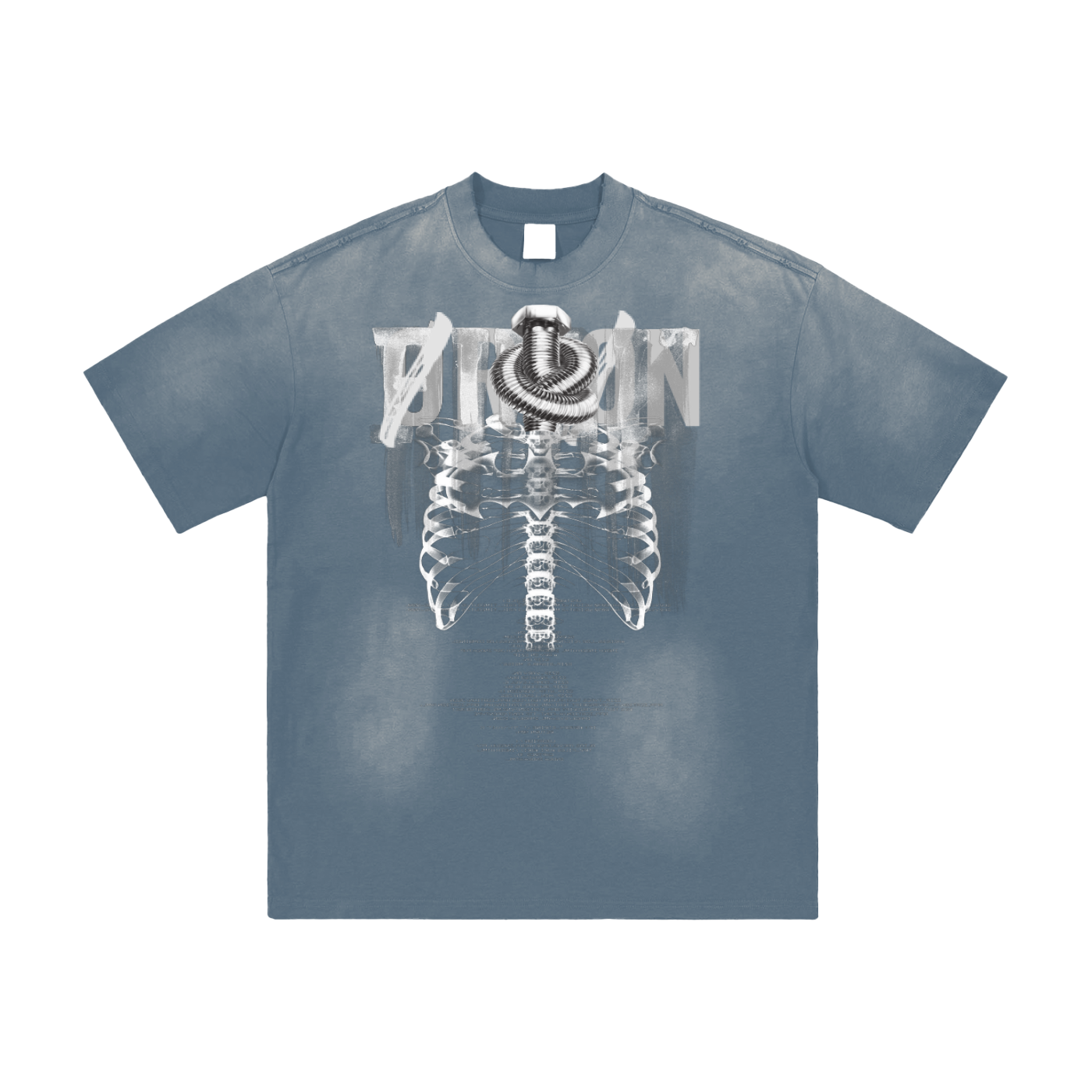 SKELETON VINTAGE SUNFADE T-SHIRT