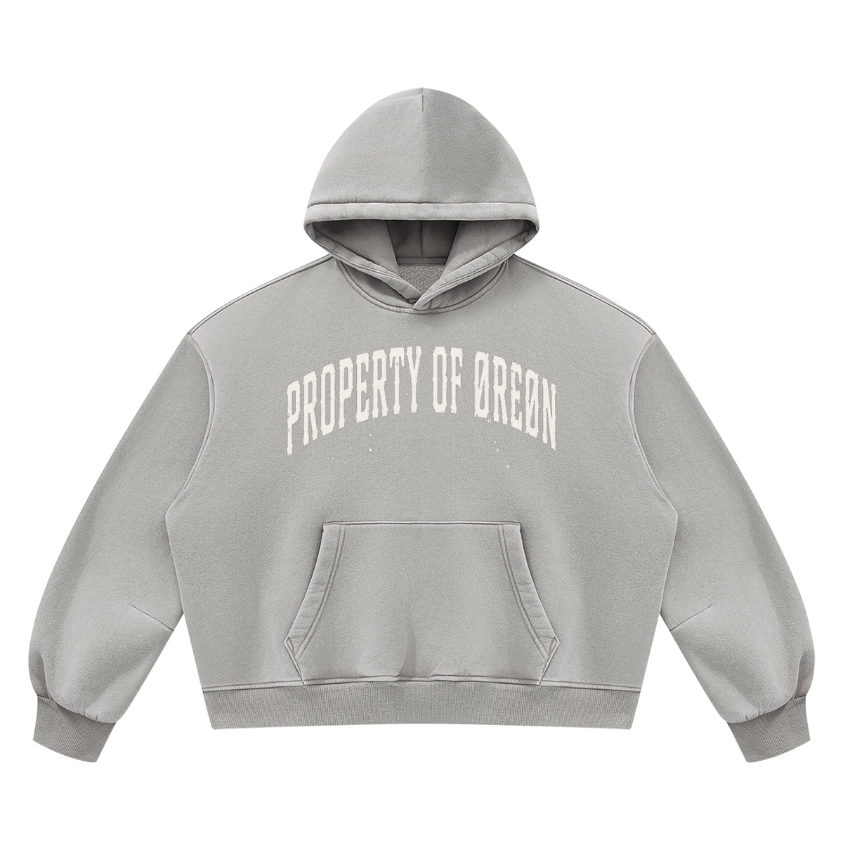 Unisex Vintage Wash Boxy Fleece Hoodie