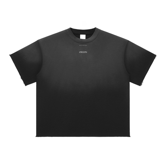 RTTG CROSS RAW EDGE T-SHIRT
