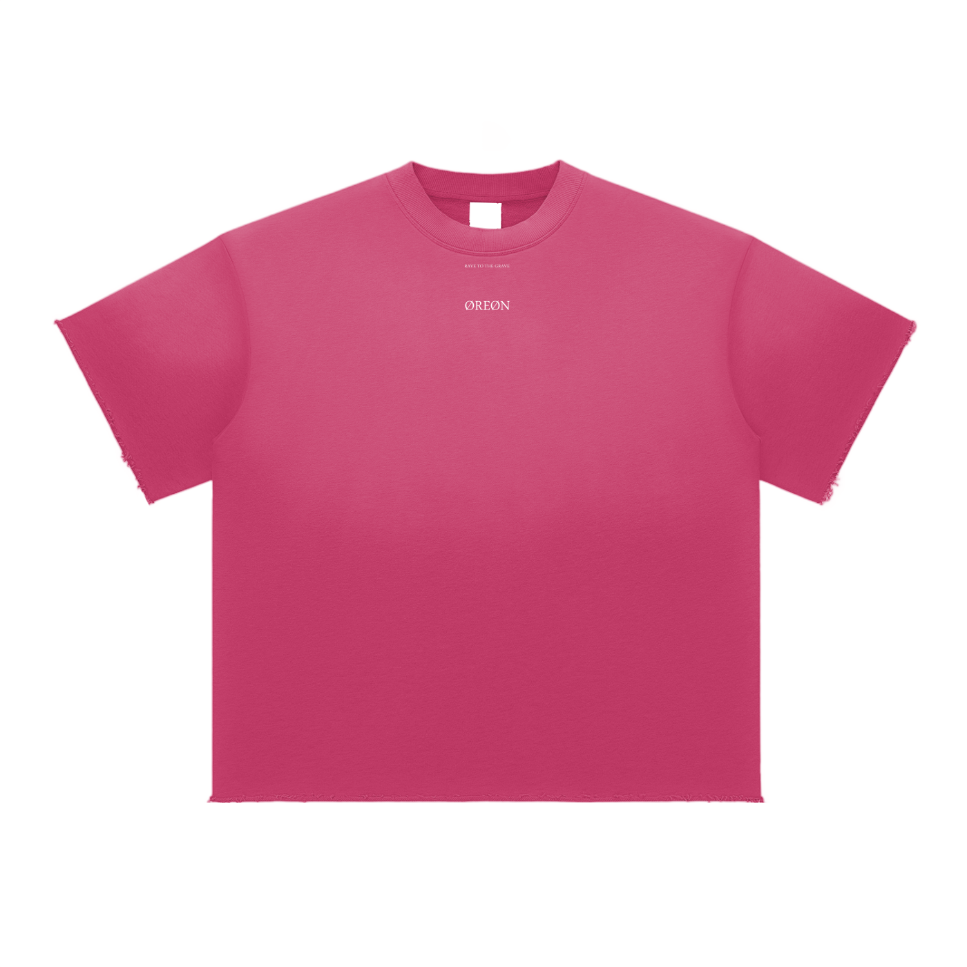 RTTG CROSS RAW EDGE T-SHIRT