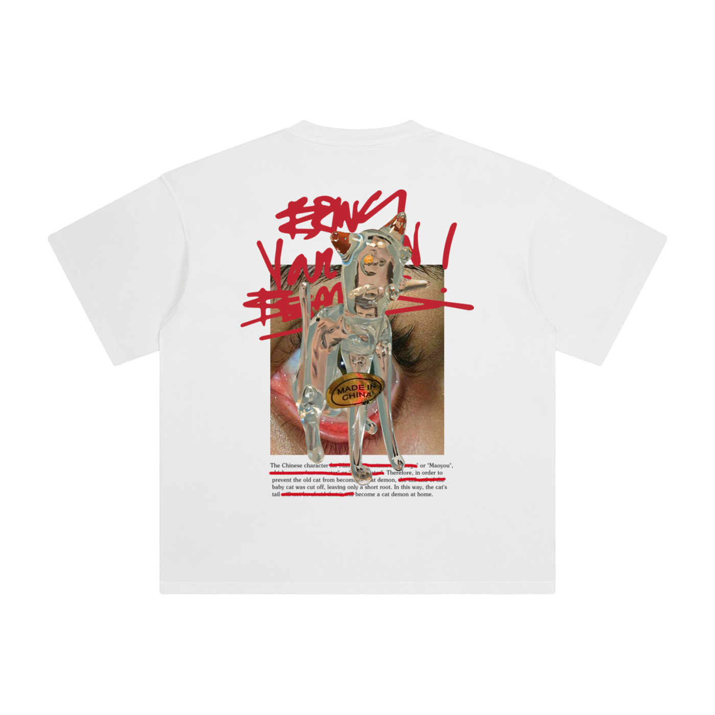 MAOYOU WASHED VINTAGE T-SHIRT
